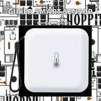 Capteur ZigBee d'intérieur EWelink, thermomètre hygromètre intelligent pour la maison, design barre, contrôle par application PC, alimentation USB et batterie
