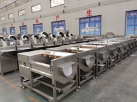 Aardappelwas- en schilmachine, wortelwasmachine, aardappelwasser en -schiller