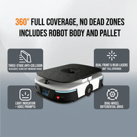 Robot AGV de levage automatique 600 kg avec vision 3D laser SLAM et évitement d'obstacles, autonomie de 8h pour SMT