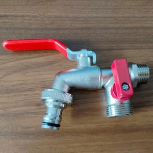 <span class=keywords><strong>Robinet</strong></span> en alliage de zinc 1/2, entrée et <span class=keywords><strong>sortie</strong></span> d'eau de haute qualité - Product Image 3