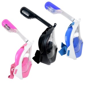 Masque de plongée intégral avec lentille PC anti-buée, une seule fenêtre, équipement de sports nautiques pour adultes avec support pour caméra - Product Image 4