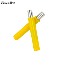 Amortisseur hydraulique carré en acier inoxydable galvanisé - Amortisseur à fermeture douce pour poubelles et quincaillerie de meubles