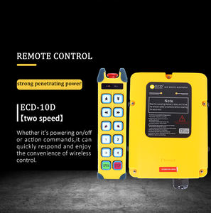 Industrial Wireless Remote Control Customized Voltage Crane Remote for Advertising Lighting Waterproof Plastic Silicone - Product Image 6