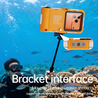 Casing Ponsel Universal Kapasitas Besar Anti Air 360 Lock Sealed untuk Snorkeling/Diving, Model Terbaru, Cocok untuk Xiaomi17Ultra/HUAWEIMate70Pro/Galaxy
