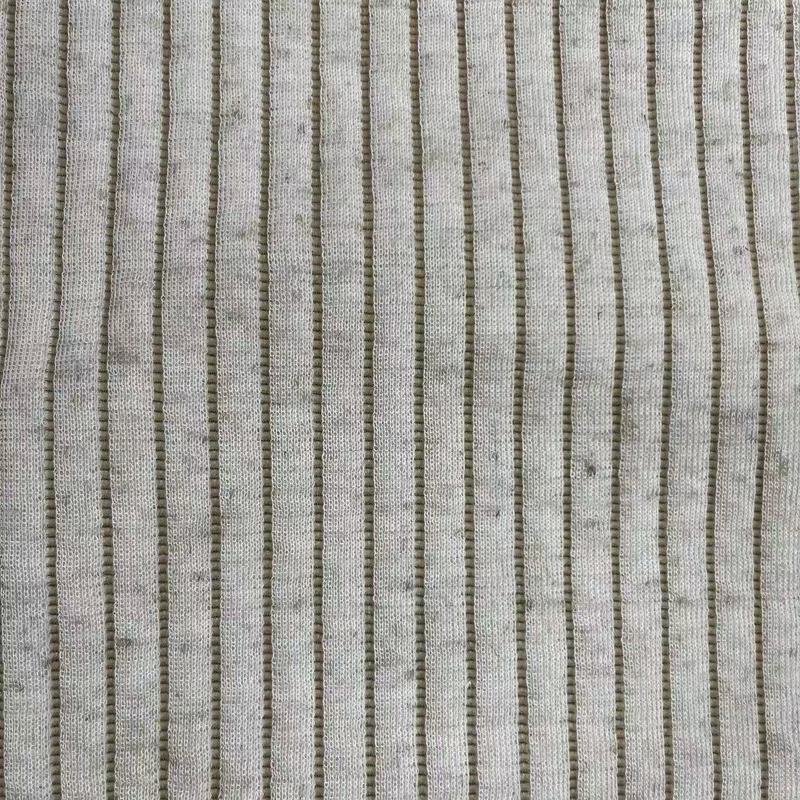 Factory Organic Cotton Jacquard Jersey Fabric