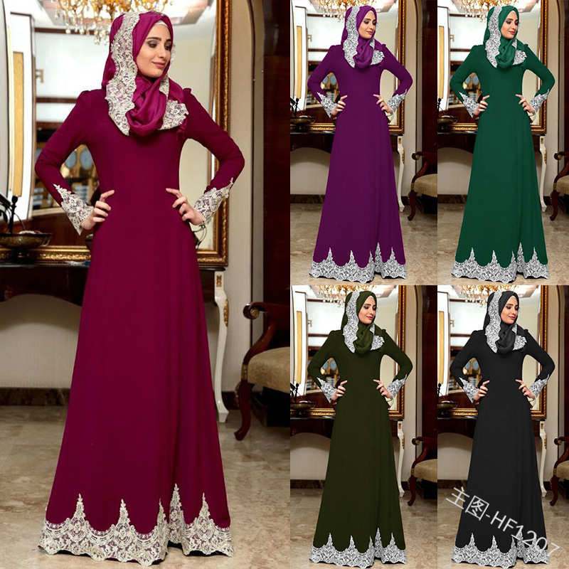 Rts vestidos musculares turcos hijab, roupas islâmicas de hijab longue hijab longa para venda