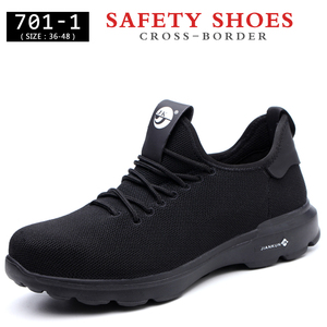 JIANKUN-Chaussures de sécurité anti-crevaison avec embout en acier pour hommes, légères, confortables, pour le sport - Product Image 2