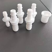 XET Custom Plastics Ptfe Bushings Gaskets Flat Washers Support Rings Ptfe Seals