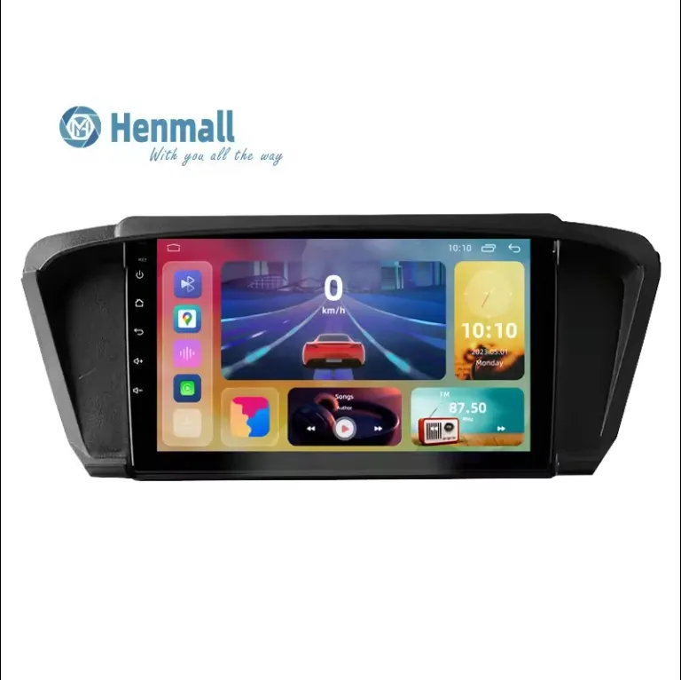 Henmall 9 Inch HD Màn Hình Cảm Ứng Máy Nghe Nhạc Đài Phát Thanh Xe Hơi Âm Thanh Hệ Thống Kỹ Thuật Số Cho Honda Odyssey 2009-2012 Với Carplay Android Tự Động