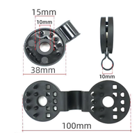 Accessoires polyvalents pinces en plastique pour filet d'ombrage pince pour filet d'ombrage noir pince pour filet de pare-soleil, pinces pour filet de contrôle des oiseaux