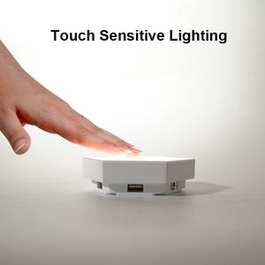 Lámpara de Pared Inteligente Creativa y Extraíble, Modular Quantum, Geometría Hexagonal, Diseño de Panal de Abeja, Luz Nocturna LED Blanca - Product Image 5