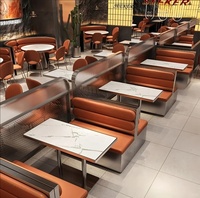 OEM ODM Mobilier de restauration moderne, fauteuil de loisirs, banquette, sièges de bar, café, restaurant commercial, ensemble de table et de chaises de salle à manger