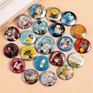 Badges en tôle vibrants à succès, épingles à revers imprimées haute définition pour événements, décoration de sac à dos, présentoirs de collection personnelle - Product Image 1