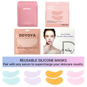 Patchs oculaires réutilisables en silicone pour les <span class=keywords><strong>cernes</strong></span> et les rides - Qualité médicale, alternative écologique aux patchs en gel de collagène - Product Image 3