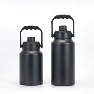 Botella de Agua Aislada al Vacío de Gran Capacidad, 128 oz, de Acero Inoxidable, Ecológica, con Asa, para Regalo, Portátil, para Campamento al Aire Libre - Product Image 1