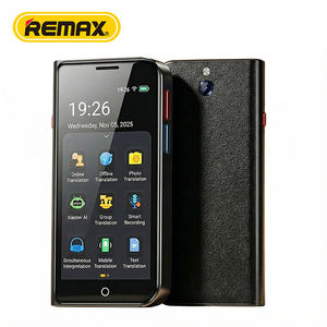 Dispositivo <span class=keywords><strong>Traduttore</strong></span> AI Remax per 150 Lingue, Traduzione Vocale in Tempo Reale, Supporta Traduzione Vocale/Testuale/Offline/Fotografica - Product Image 1