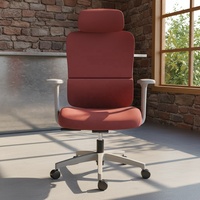Chaise de bureau ergonomique pivotante en maille de qualité réglable en hauteur, mobilier commercial, chaise de personnel