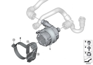 11518637953 12V nouveau moteur <span class=keywords><strong>pompe</strong></span> à <span class=keywords><strong>eau</strong></span> auxiliaire électrique pour BMW F20 F21 F22 F23 F30 F31 pour <span class=keywords><strong>BOSCH</strong></span> - Product Image 5