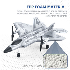 F22 cố định cánh đuôi di chuyển 4ch 200M khoảng cách bọt bay đồ chơi <span class=keywords><strong>RC</strong></span> tàu lượn - Product Image 4