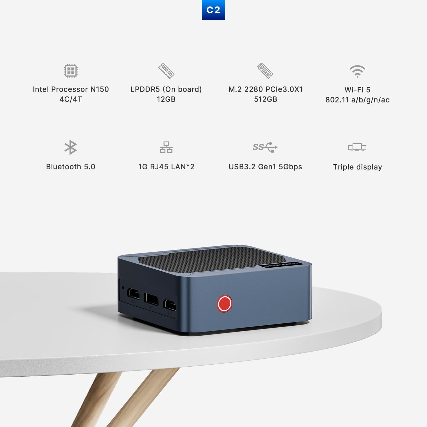 ORIGIMAGICミニpc Twin Lake-N150 ORIGIMAGICミニpc Twin Lake-N150