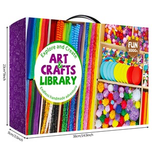 Kit de bricolage pour enfants en gros, puzzle, 1200 pièces, fournitures d'art et d'artisanat à colorier pour les écoles - Product Image 6