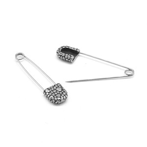 yunnique Minimalist Geometric Titanium Steel <b>Earrings</b> For Party Wear With Prong Setting <b>Studs</b> - Product Image 3