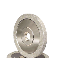 Meules diamantées électroplaquées OEM de haute précision 1A1, 10 mm, 80-1000 #   Grains pour affûtage d'inserts en carbure de tungstène CNC