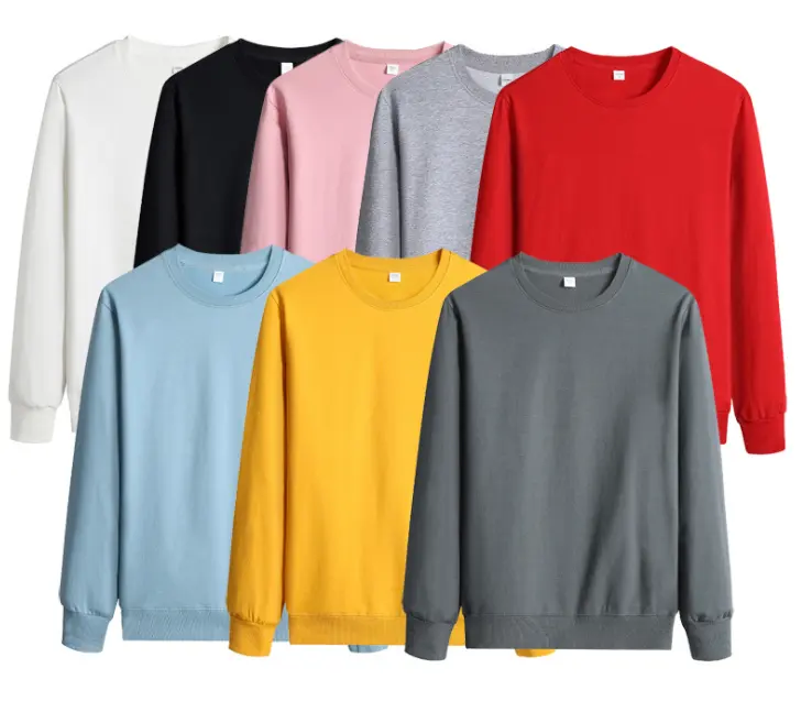 Casual Odm 100% Katoen Mannen Merkloze Ingericht Sweater Hoodies Unisex Met Full Color