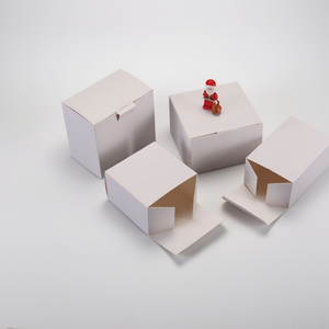 กล่องกระดาษแข็งสีขาวแบบกำหนดเองกล่องกระดาษสำหรับของขวัญขายปลีกและจัดส่ง - Product Image 4