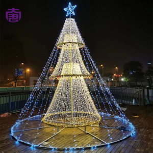 Attractive Waterproof <b>LED</b> Christmas Tree <b>Light</b> Decorative Festival Lighting for Park Garden Plaza Mall Scenic Display for Sale - Product Image 1