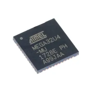 Electronic Component Atmega32u4-mu Pro Micro Qfn-44 8-bit Microcontroller Chip ATMEGA32U4-AU