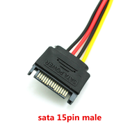 Angitu Factory Price HDD Sata Câble de sertissage 2.54mm Petit câble d'alimentation 4Pin Floppy to Sata
