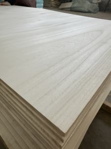 Tablero de Madera de Paulownia, <span class=keywords><strong>Precio</strong></span> por <span class=keywords><strong>M3</strong></span>, Suministro de Fábrica, Panel Ecológico para Muebles, Madera Sólida Ligera, Grado AA - Product Image 5
