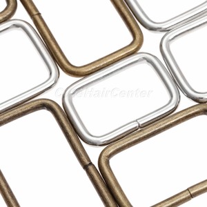 หัวเข็มขัดสี่เหลี่ยมสแตนเลส Eda สำหรับกระเป๋าและเครื่องหนัง อุปกรณ์ฮาร์ดแวร์ สไตล์คลาสสิก อะไหล่ห่วงโลหะรูปสี่เหลี่ยมผืนผ้า - Product Image 5