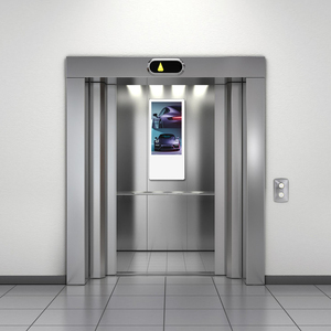 Pantalla de publicidad de ascensor <span class=keywords><strong>LCD</strong></span> de montaje en pared de 21,5 pulgadas, señalización Digital TFT, pantalla de pared de vídeo interior para ascensor - Product Image 2