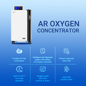 AERTI Aparato de Oxígeno Médico PSA de 13.9 kg, Equipo de Oxigenoterapia Eléctrico para el Hogar, 5 l - Product Image 4