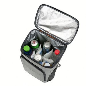 Outdoor Insulation Cross-border Wholesale Cooler Backpack Water-resistant Cooler Bag for Camping for Picnic - Product Image 2