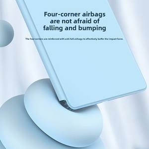 Funda protectora giratoria transparente 2022 para tableta <span class=keywords><strong>Huawei</strong></span> <span class=keywords><strong>Matepad</strong></span> Pro11 hecha de cuero PU y vidrio con ranura para bolígrafo - Product Image 4