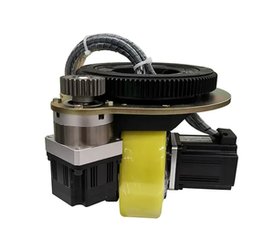 <span class=keywords><strong>AGV</strong></span> nueva rueda motriz de poliuretano de Metal 250mm diámetro del neumático 1000KG/1500KG volante de carga máxima para equipos de manipulación de materiales - Product Image 3