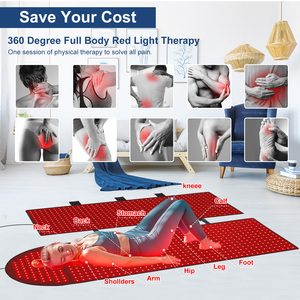 Customizable Full-Body Red Infrared Therapy Pain Relief <strong>Sleeping</strong> <strong>Bag</strong> Split Design Detachable Single Light Pad For Spa &amp; Yoga Use - Product Image 2