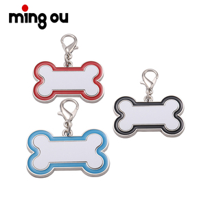 para mascotas, placa de identificación de Metal con transferencia térmica para perros, venta al por mayor - Product Image 2