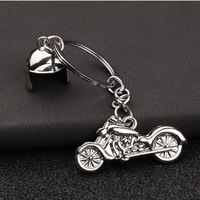 Ventes directes des fabricants de pendentif porte-clés en métal pour casque de moto Harley pendentif porte-clés cadeau créatif pour hommes