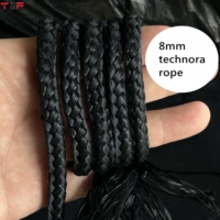 Corde tressée Technora 8 mm (5/16 po) à 12 brins, 30 m (100 pieds)