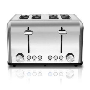 Appareil électroménager <span class=keywords><strong>Grille</strong></span>-<span class=keywords><strong>pain</strong></span> 4 tranches avec fente extra <span class=keywords><strong>large</strong></span> <span class=keywords><strong>Grille</strong></span>-<span class=keywords><strong>pain</strong></span> compact en acier inoxydable <span class=keywords><strong>Grille</strong></span>-<span class=keywords><strong>pain</strong></span> vertical pour petits pains - Product Image 3