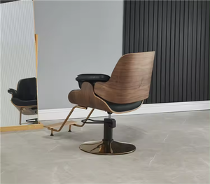 Moderne Stijl Houten Geïmporteerde Draaibare Goedkope Zwarte Kappersstoel Voor Slaapkamers En Salons - Product Image 6