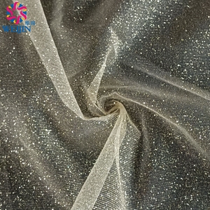 Rivestimento <span class=keywords><strong>in</strong></span> polvere personalizzato <span class=keywords><strong>in</strong></span> tessuto di Tulle tessuto a maglia <span class=keywords><strong>in</strong></span> Tulle dorato maglia lucida resistente all'usura tessuto di maglia abito da scena gonna - Product Image 4