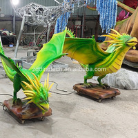 Modèle de Bête Animatronique de l'Époque Mythique pour Décorations Extérieures de Parcs, Robots Sirène Interactifs Inspirés des Mythes Grecs à Vendre
