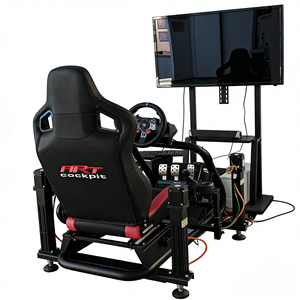 Simulateur de course à mouvement 4 DOF avec système dynamique de plongée et de rebond pour équipement de jeu de course VR - Product Image 3