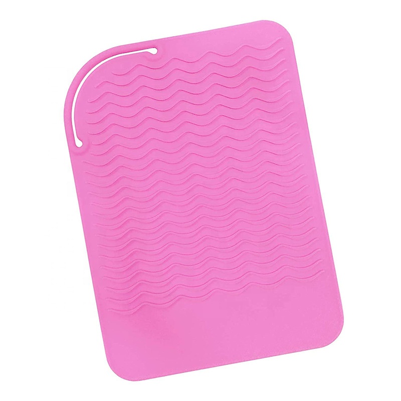 Высококачественный нескользящий Силиконовый термостойкий Коврик для выпрямления волос, фен для волос, электрический щипцы для завивки волос