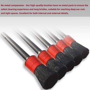 Hot Sell 5pcs Ultra Soft PP Material <strong>Car</strong> <strong>Wash</strong> <strong>Brush</strong> Set Flexible Wheel <strong>Brushes</strong> <strong>for</strong> Detailing Convenient Cleaning Tool - Product Image 6